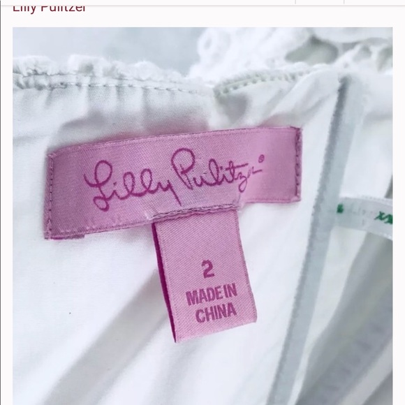 Lilly Pulitzer strapless dress - Picture 3 of 4